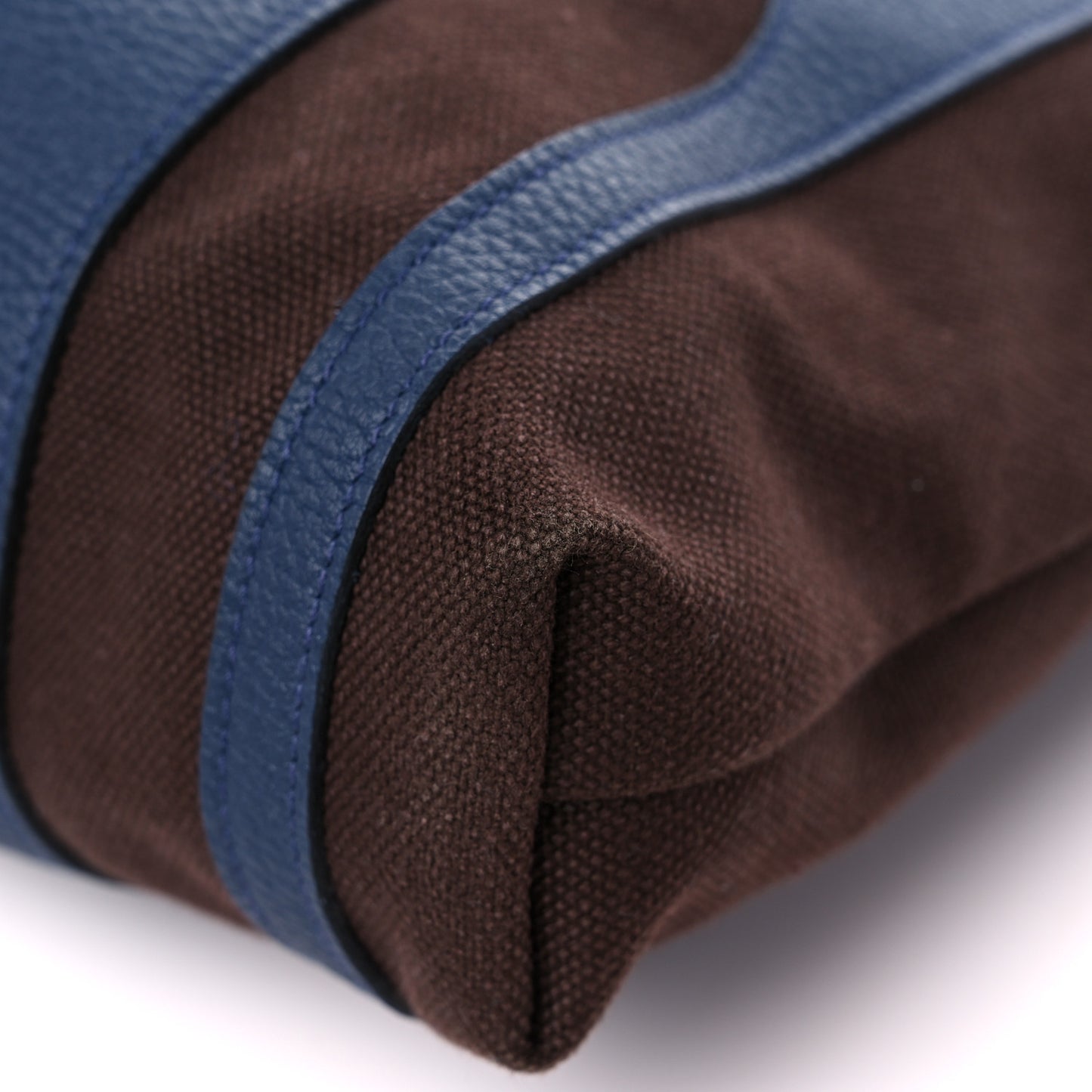 Canvas Calfskin Petit H Monsieur B Bag
