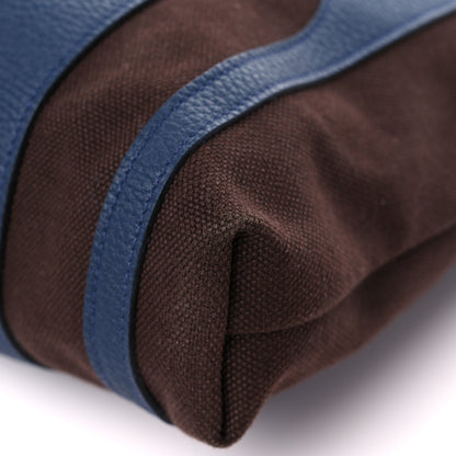 Hermes Canvas Calfskin Petit H Monsieur B Bag 9 of 14