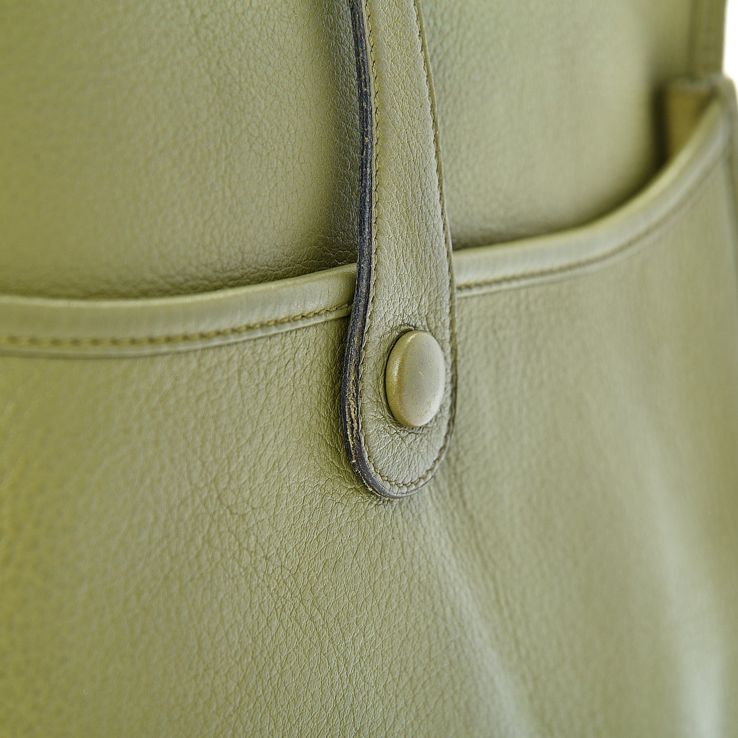 Hermes Taurillon Clemence Evelyne III PM Vert Anis 15 of 18