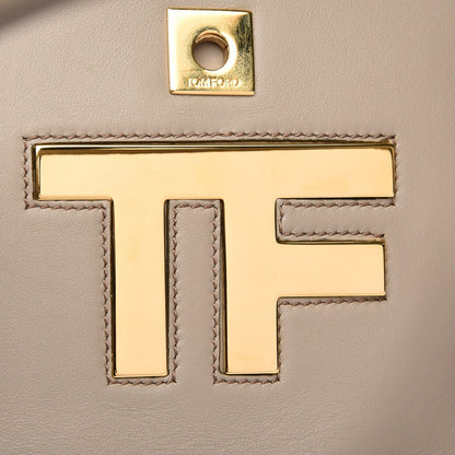 Tom Ford Smooth Calfskin Large Icon Bag Warm Taupe 7 of 7