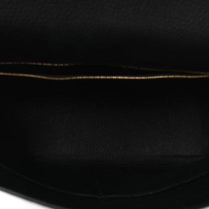 Hermes Togo Kelly Retourne 32 Black 4 of 9