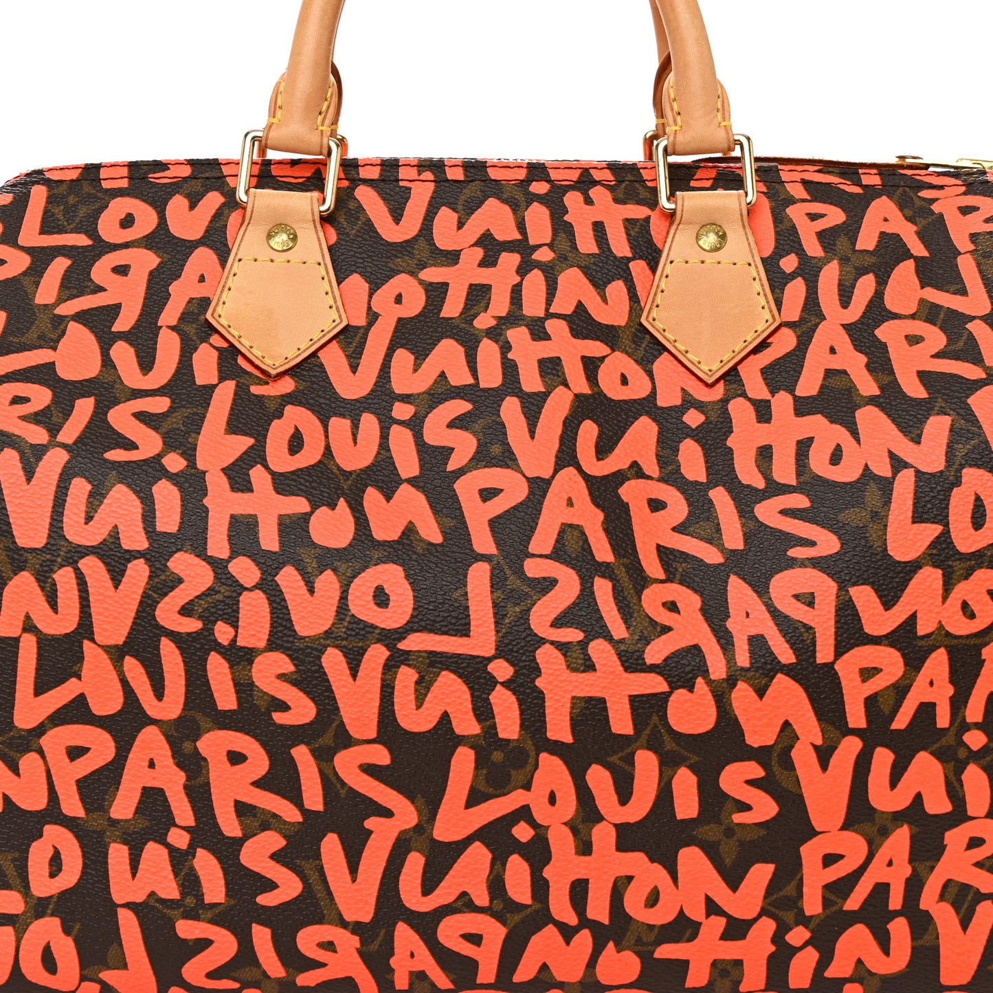 Monogram Graffiti Speedy 30 Orange