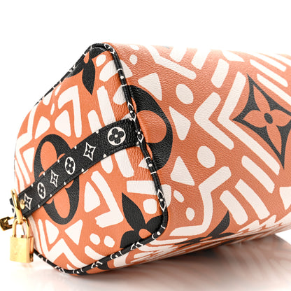 Louis Vuitton Monogram Giant Crafty Speedy Bandouliere 25 Creme Caramel 8 of 9