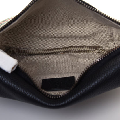 Gucci Grained Calfskin Small Logo Belt Bag Black 4 of 11
