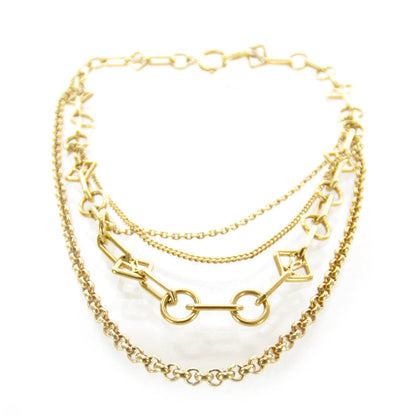 Louis Vuitton Collier Vegas Chain Necklace Gold 1 of 5