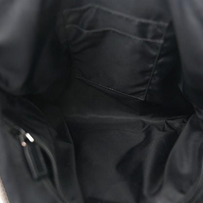 Gucci GG Supreme Monogram Web Messenger Bag Black 5 of 10