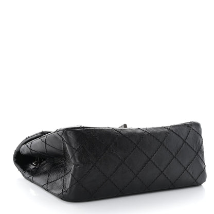 Chanel Aged Calfskin Quilted 2.55 Reissue Mini Flap So Black 4 of 10