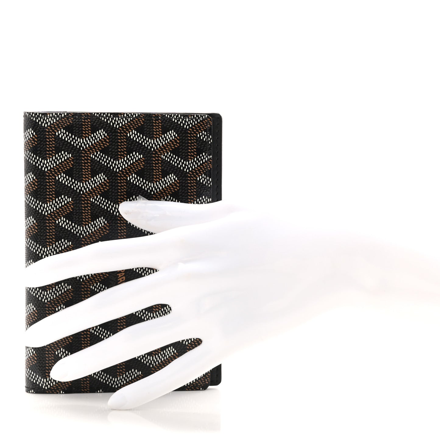 Goyardine Passport Wallet Black