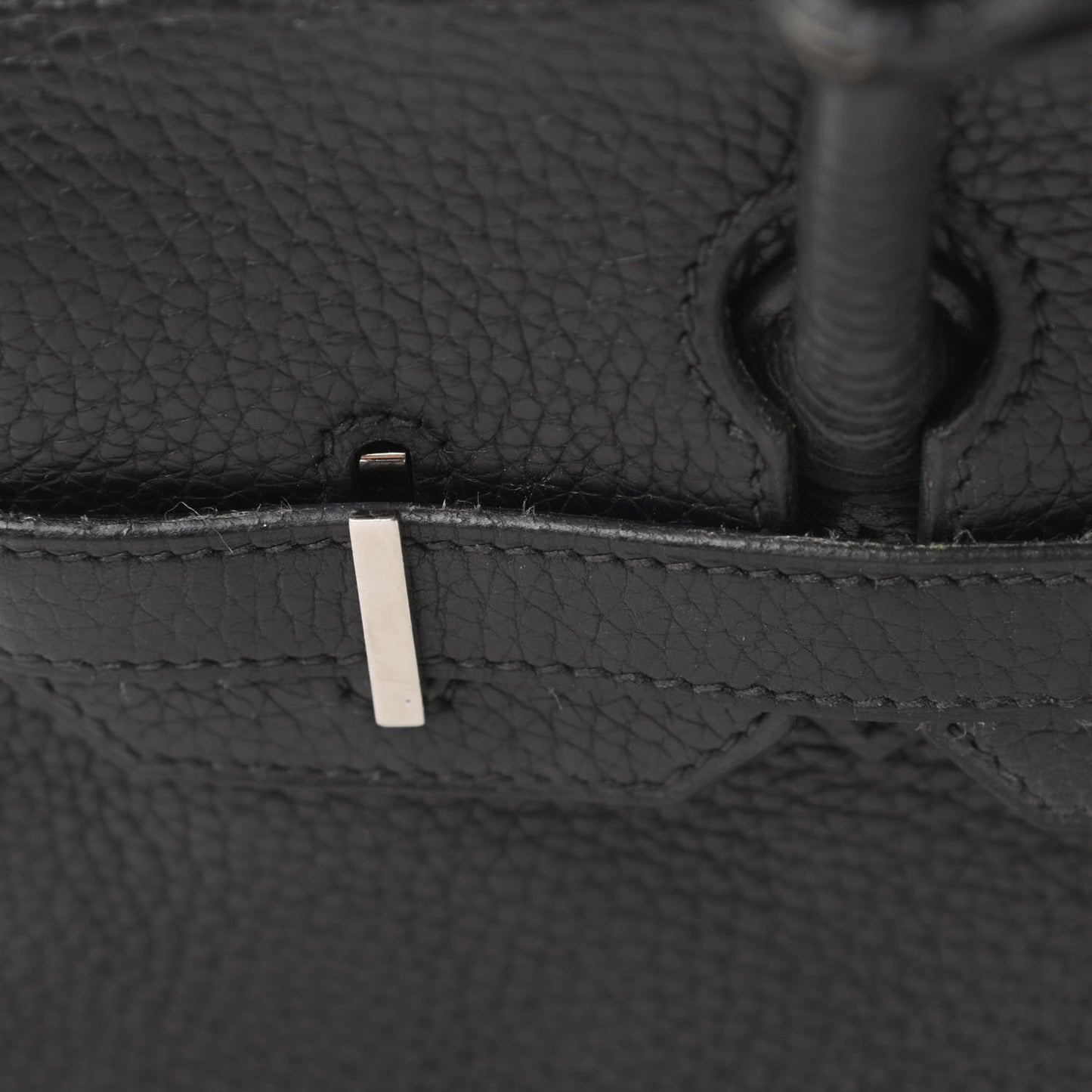 Taurillon Clemence Birkin 30 Black