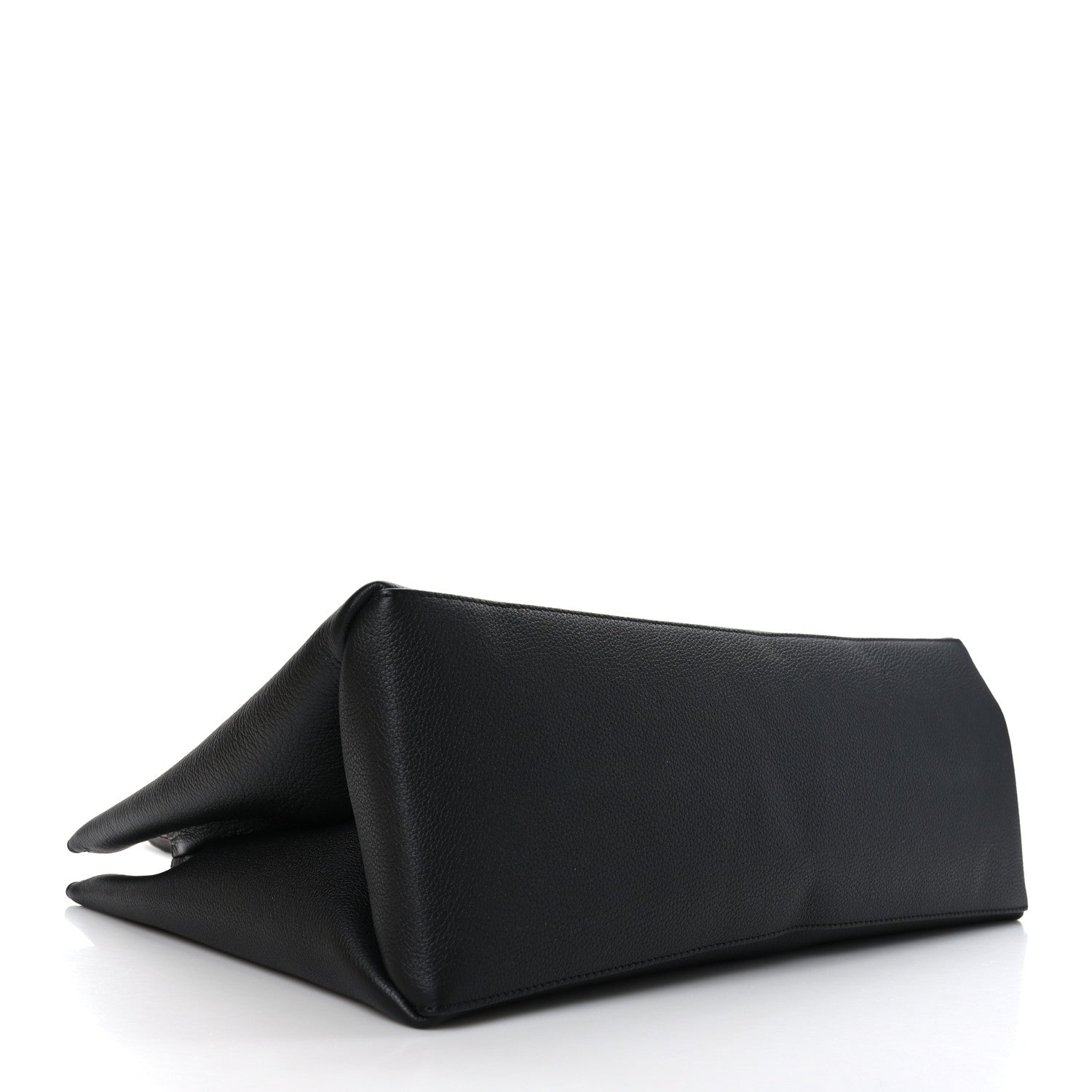 Louis Vuitton Grained Calfskin Lockme Shopper Black 4 of 9