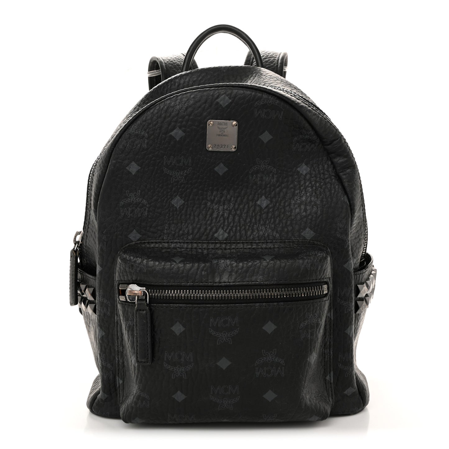 Visetos Small Side Stud Stark Backpack Black