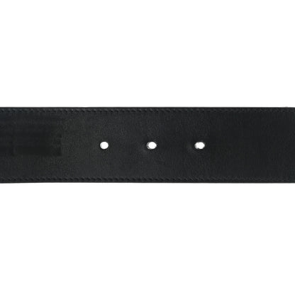Gucci Moon Calfskin Scales Double G 40mm Belt 75 30 Black 4 of 5