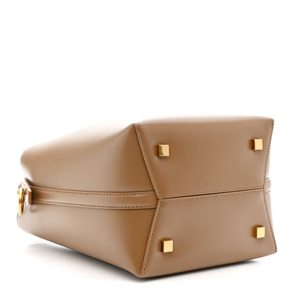 Saint Laurent Shiny Calfskin Le 37 Small Bucket Bag Dark Cork 4 of 12