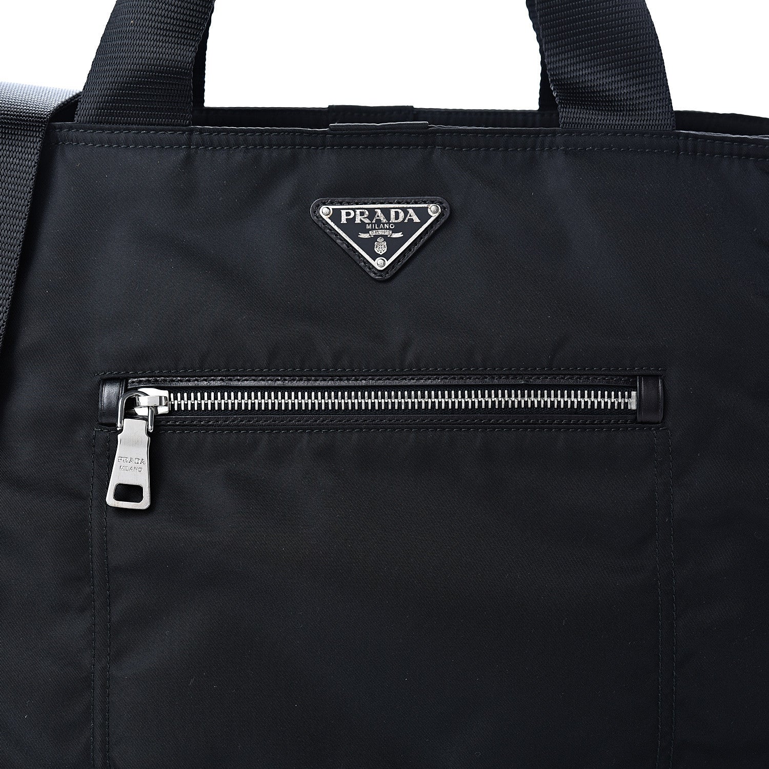Prada Tessuto Nylon Tote Black 8 of 11