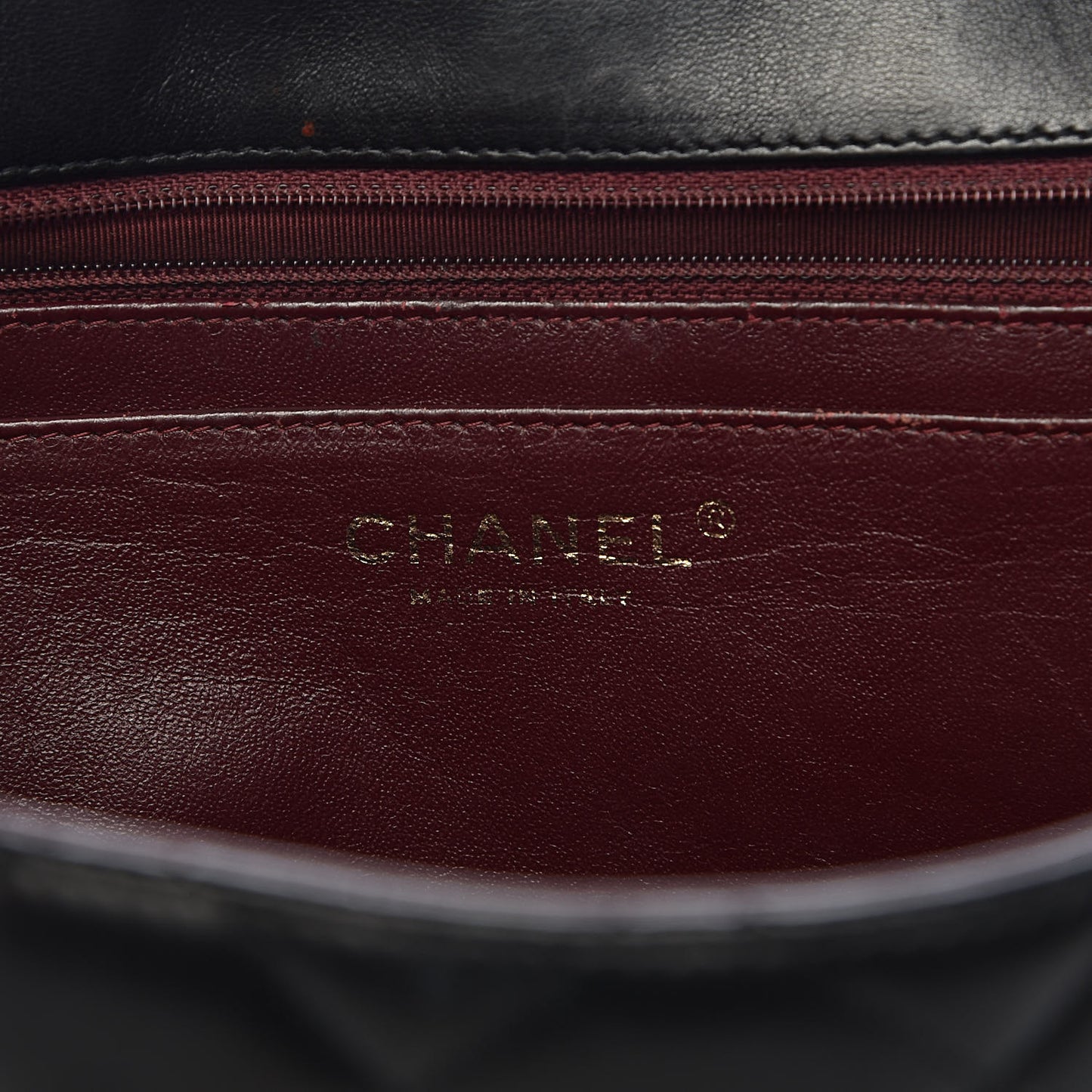 Lambskin Quilted Maxi Single Flap Black
