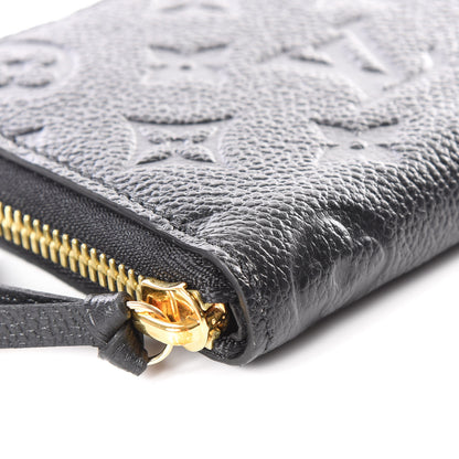 Louis Vuitton Empreinte Clemence Wallet Black 5 of 12