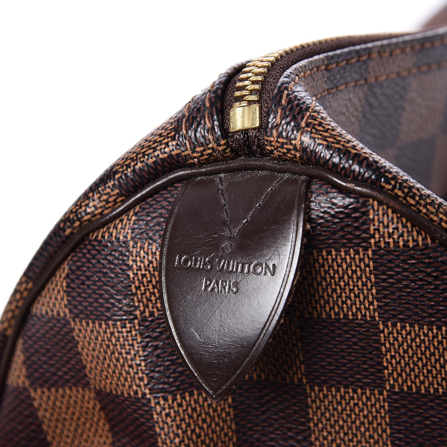 Louis Vuitton Damier Ebene Speedy 35 6 of 8