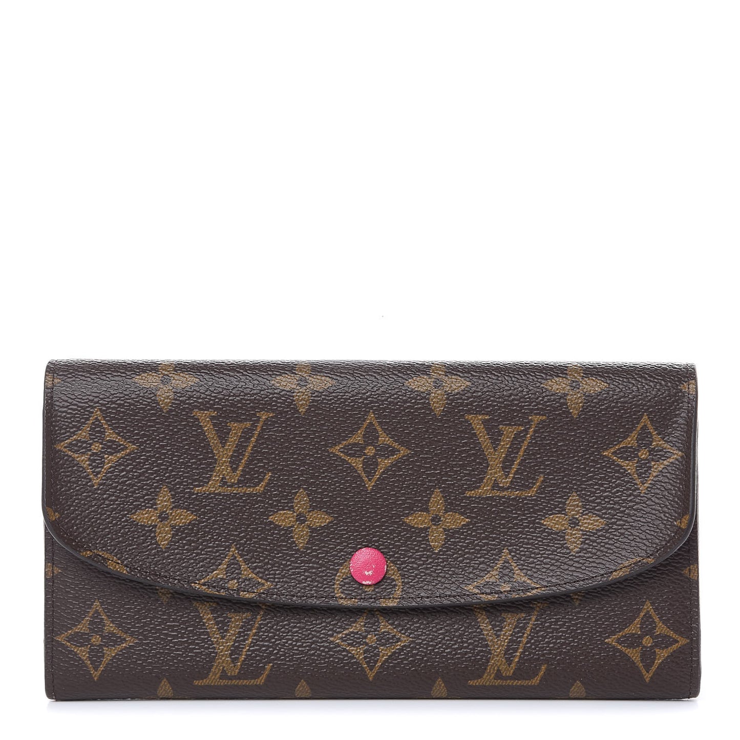 Monogram Emilie Wallet Hot Pink
