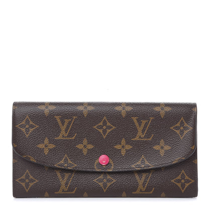 Louis Vuitton Monogram Emilie Wallet Hot Pink 1 of 10