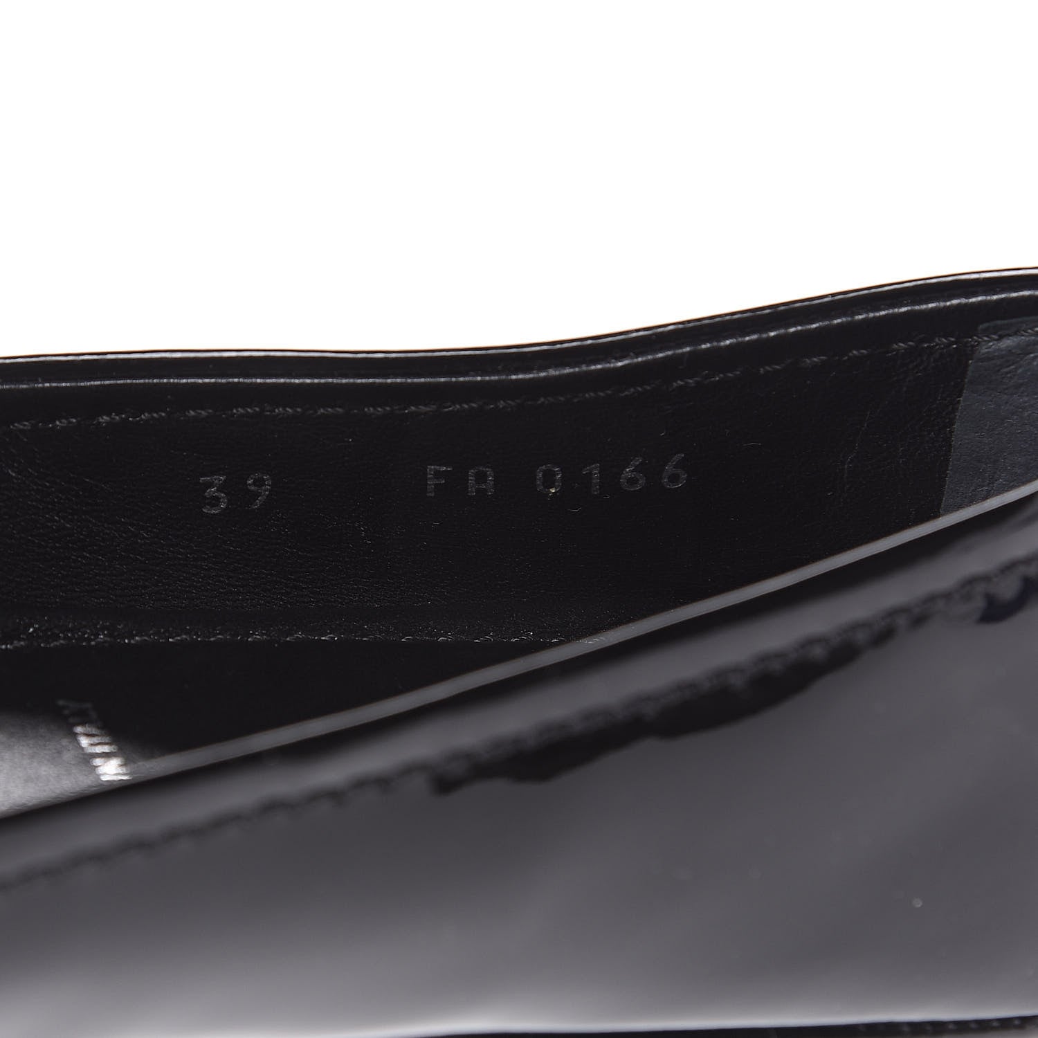 Louis Vuitton Patent Calfskin Oxford Ballerina Flats 39 Black 8 of 8