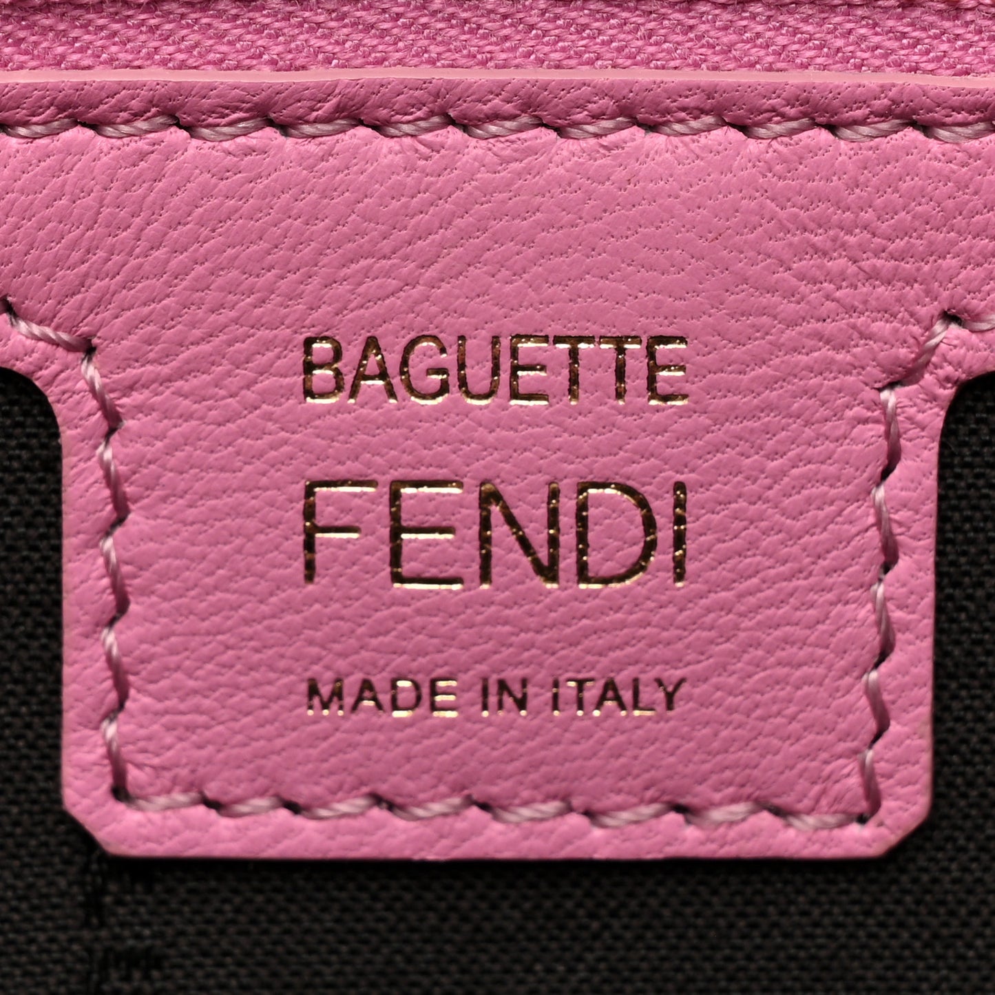 Nappa FF 1974 Embossed Baguette Lollypop