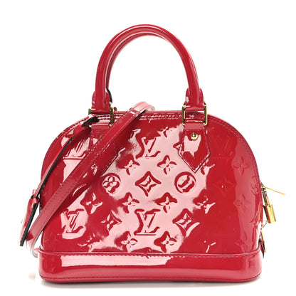 Louis Vuitton Vernis Alma BB Rose Indien 1 of 8