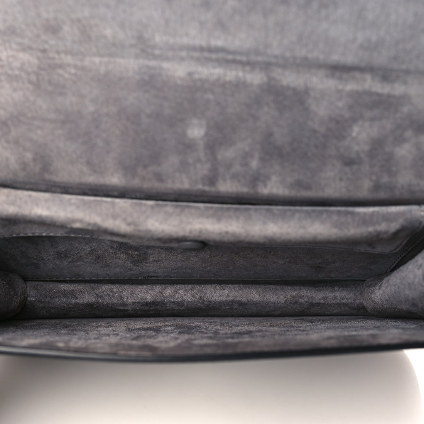 Calfskin Medium Insignia Flap Grey