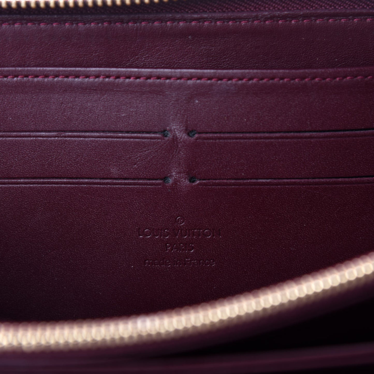 Vernis Zippy Wallet Rouge Fauviste