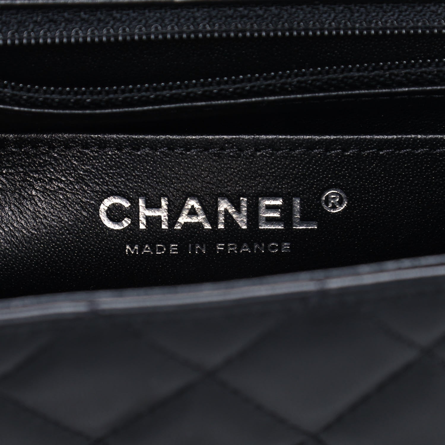 Chanel Lambskin Quilted Mini Rectangular Flap So Black 6 of 13