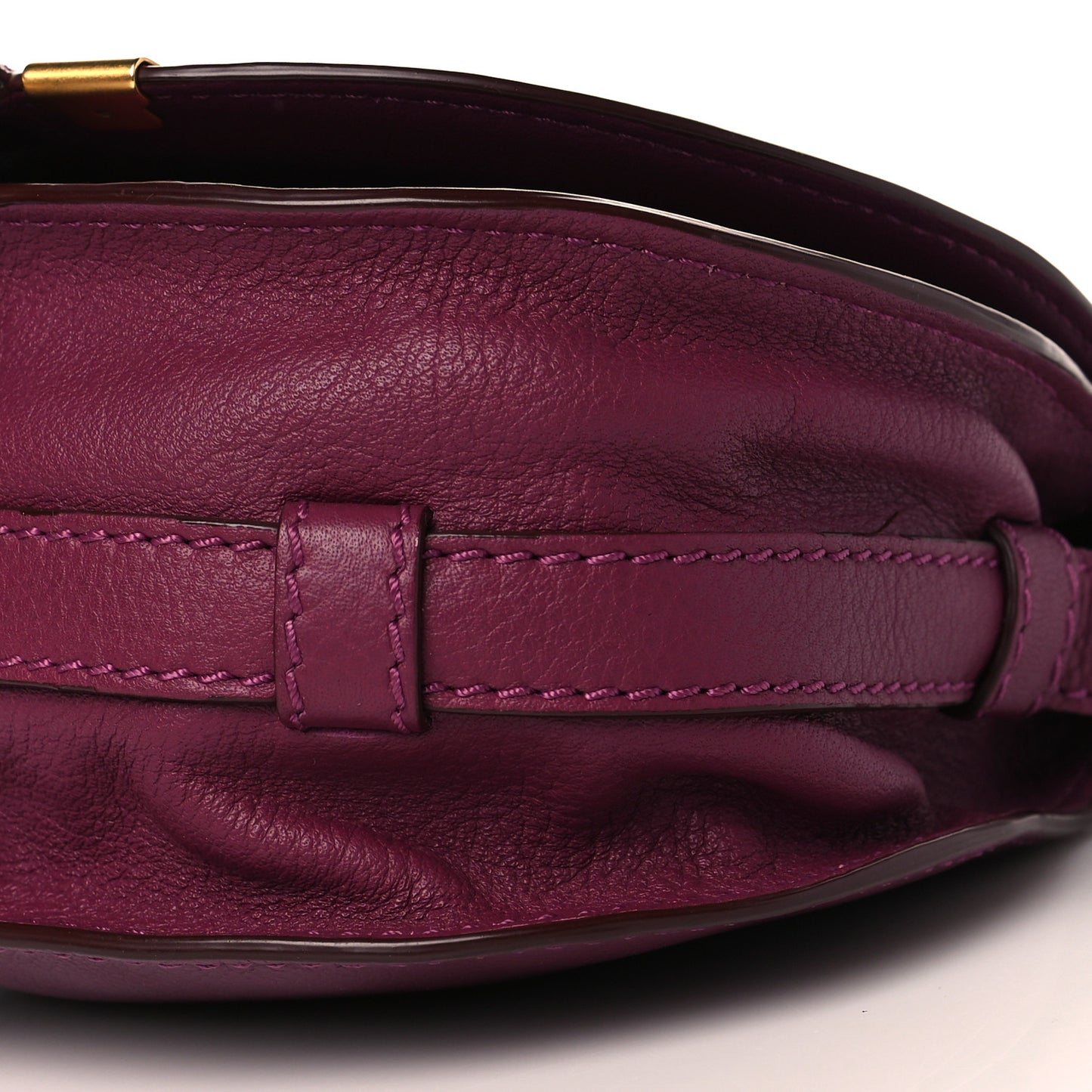 Calfskin Mini Marcie Round Crossbody Bag Dreamy Pink