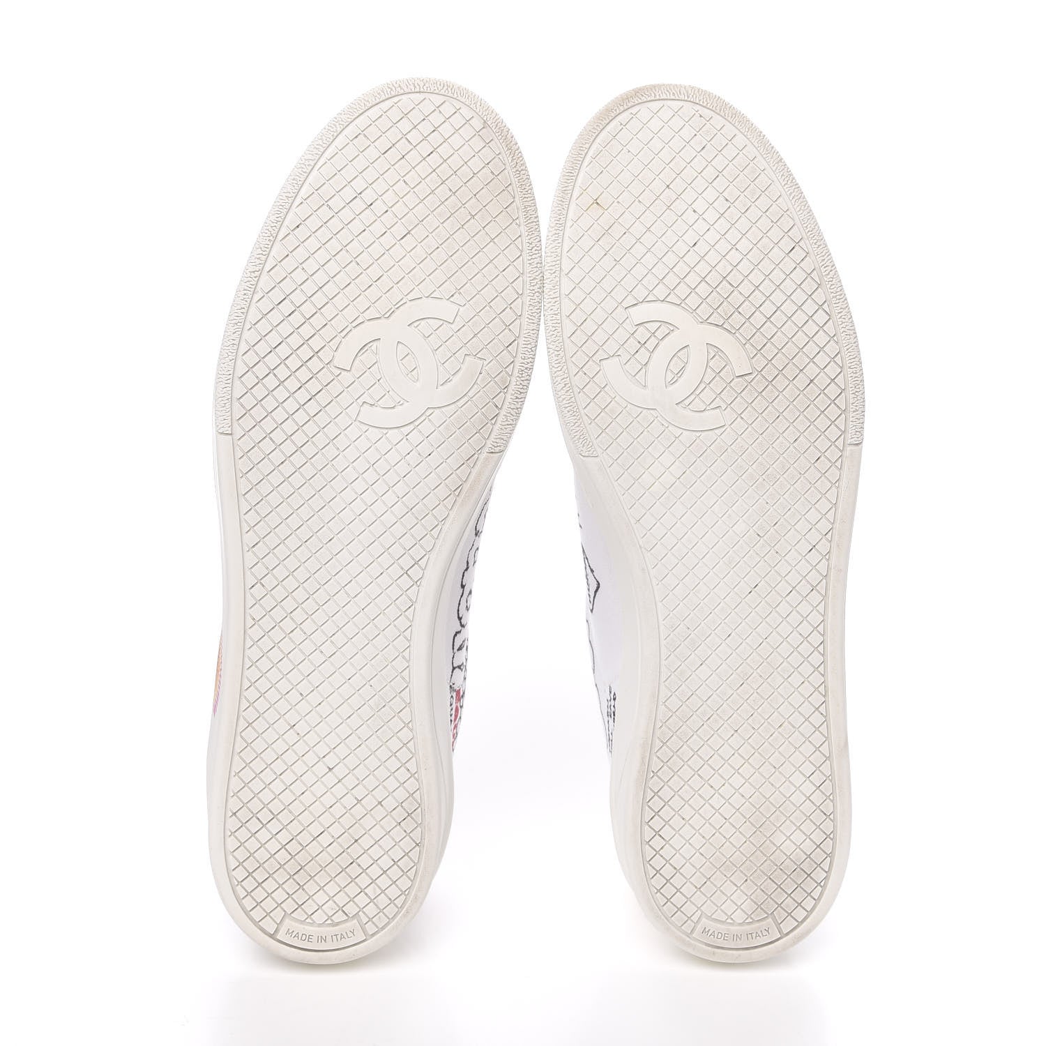 Chanel x Pharrell Williams Calfskin Womens Sneakers 39 White 5 of 11