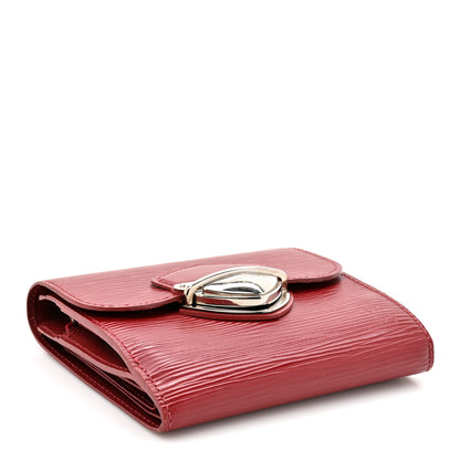 Louis Vuitton Epi Joey Wallet Rubis 4 of 13