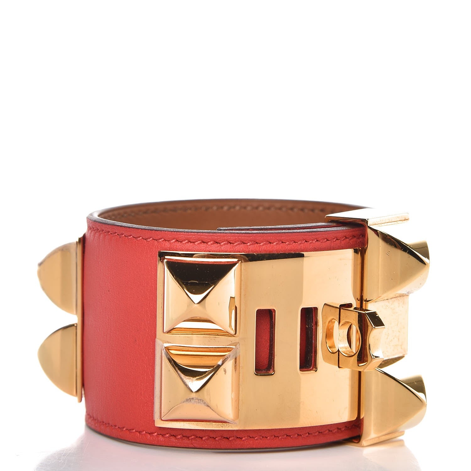 Hermes Swift Collier De Chien CDC Bracelet S Capucine 3 of 5