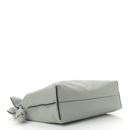 Loewe Calfskin Flamenco Knot Bag Grey 4 of 10