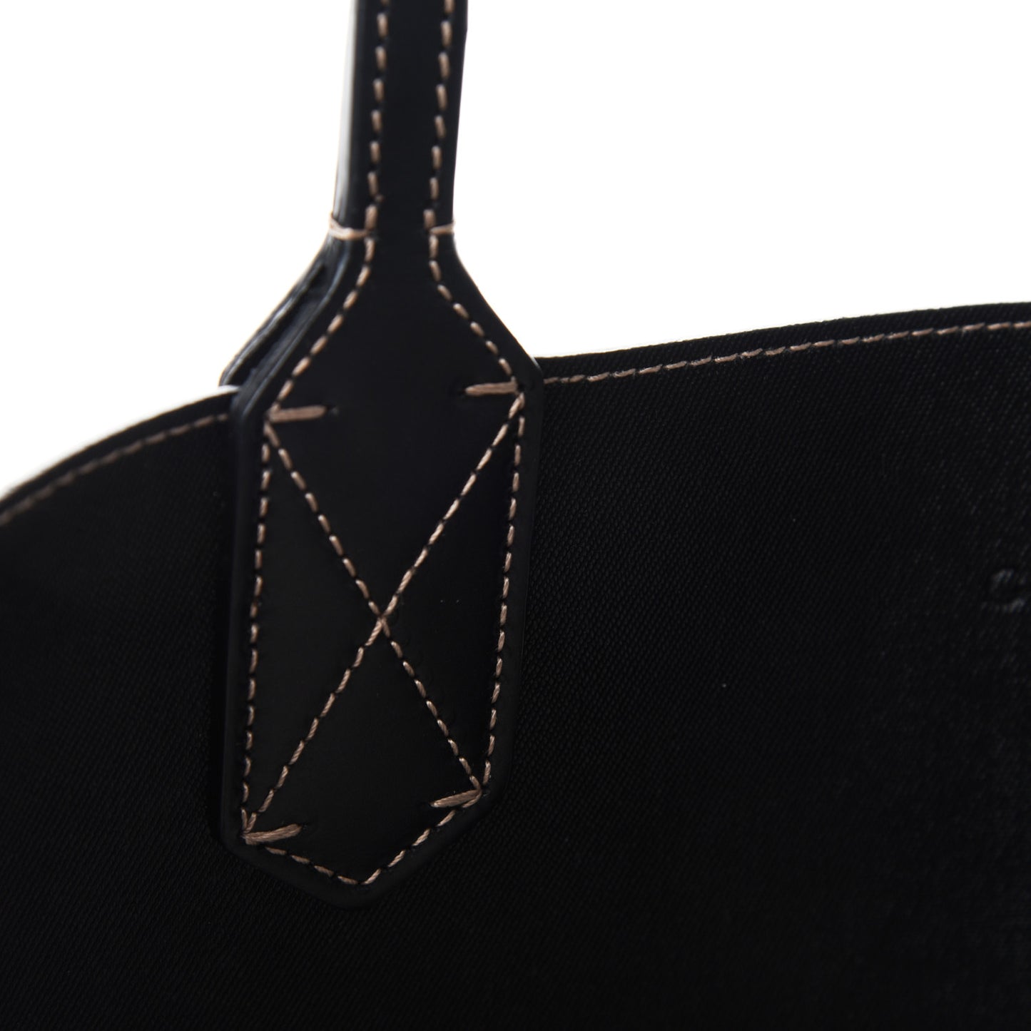 Calfskin GG Supreme Monogram Medium Reversible Tote Black