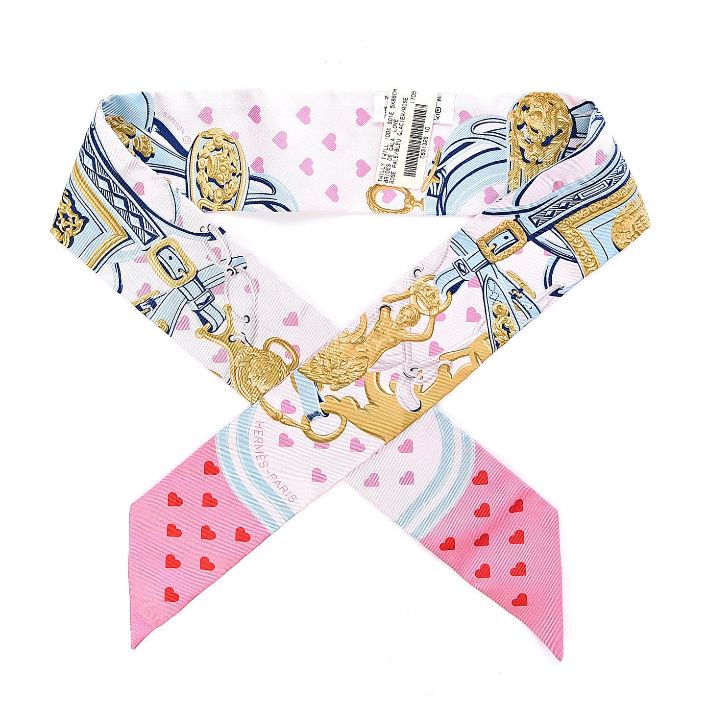 Silk Brides de Gala Love Twilly Rose Pale Bleu Glacier Rose