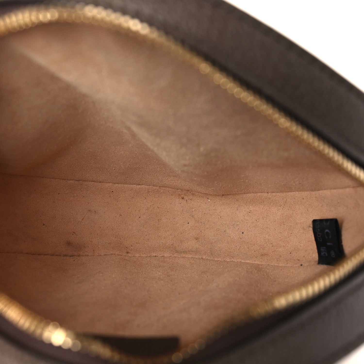 Gucci GG Supreme Monogram Web Mini Ophidia Round Shoulder Bag Brown 5 of 10