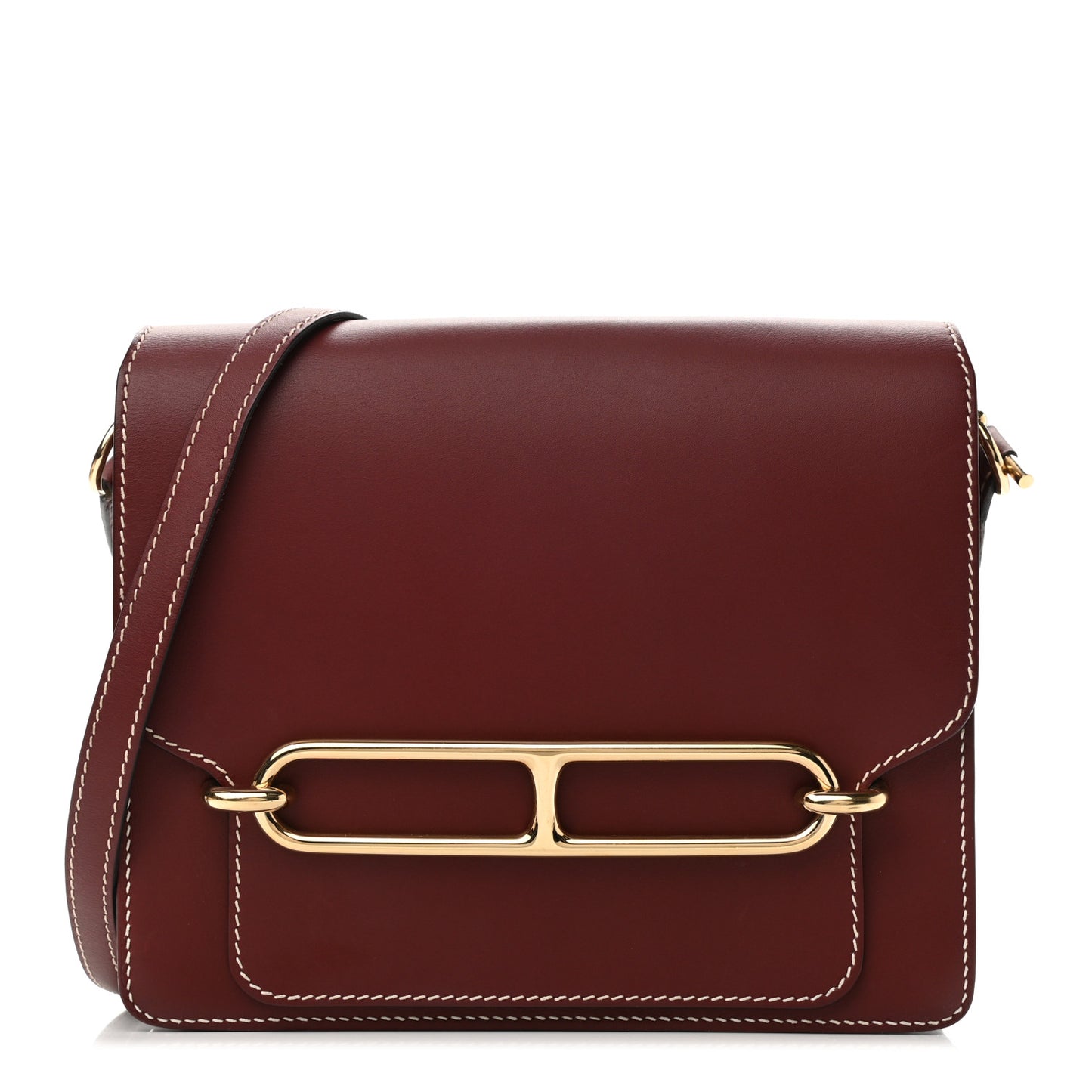 Veau Sombrero Sac Roulis 23 Rouge H
