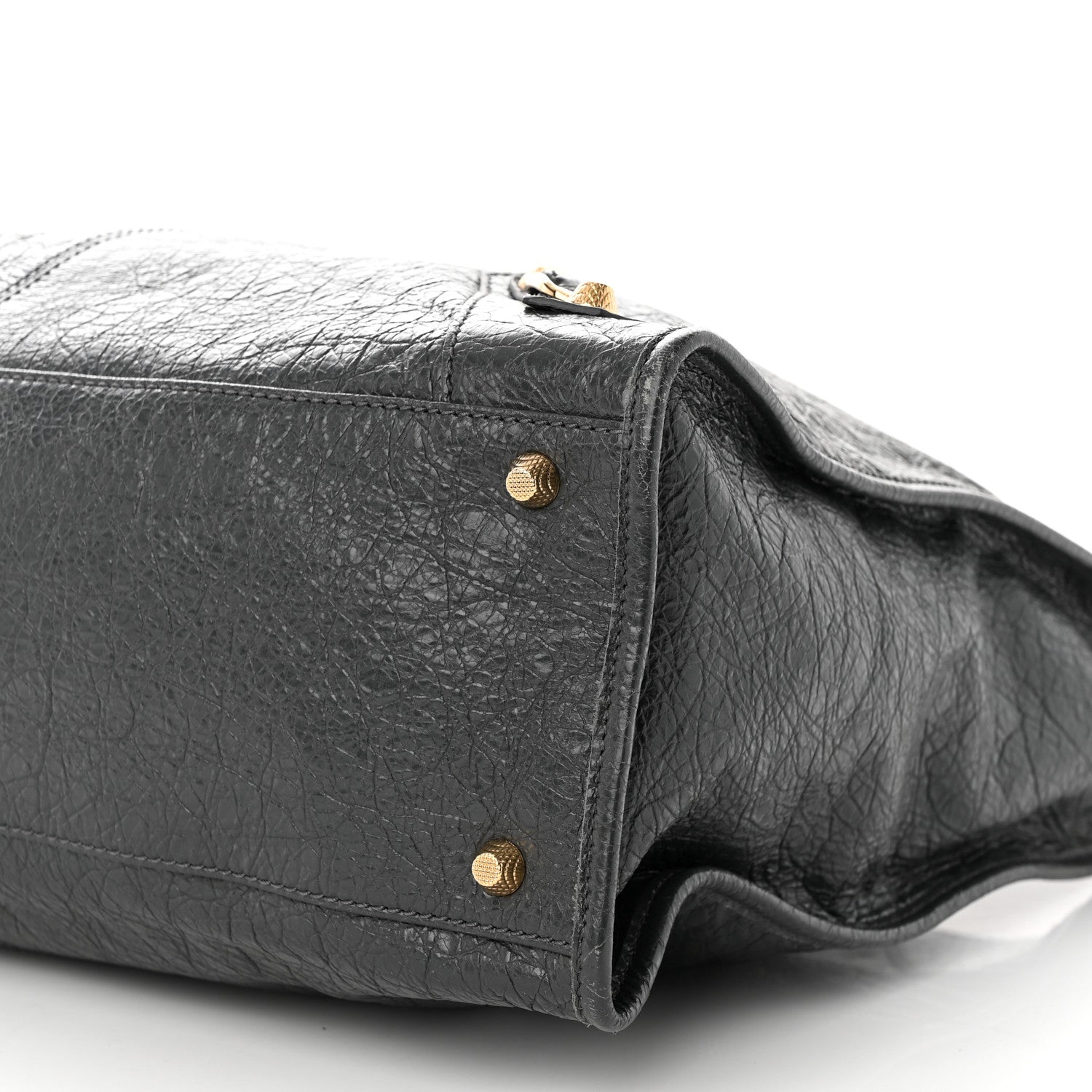 Balenciaga Agneau Giant 12 Gold Hardware Monday Gris Fossile 10 of 11
