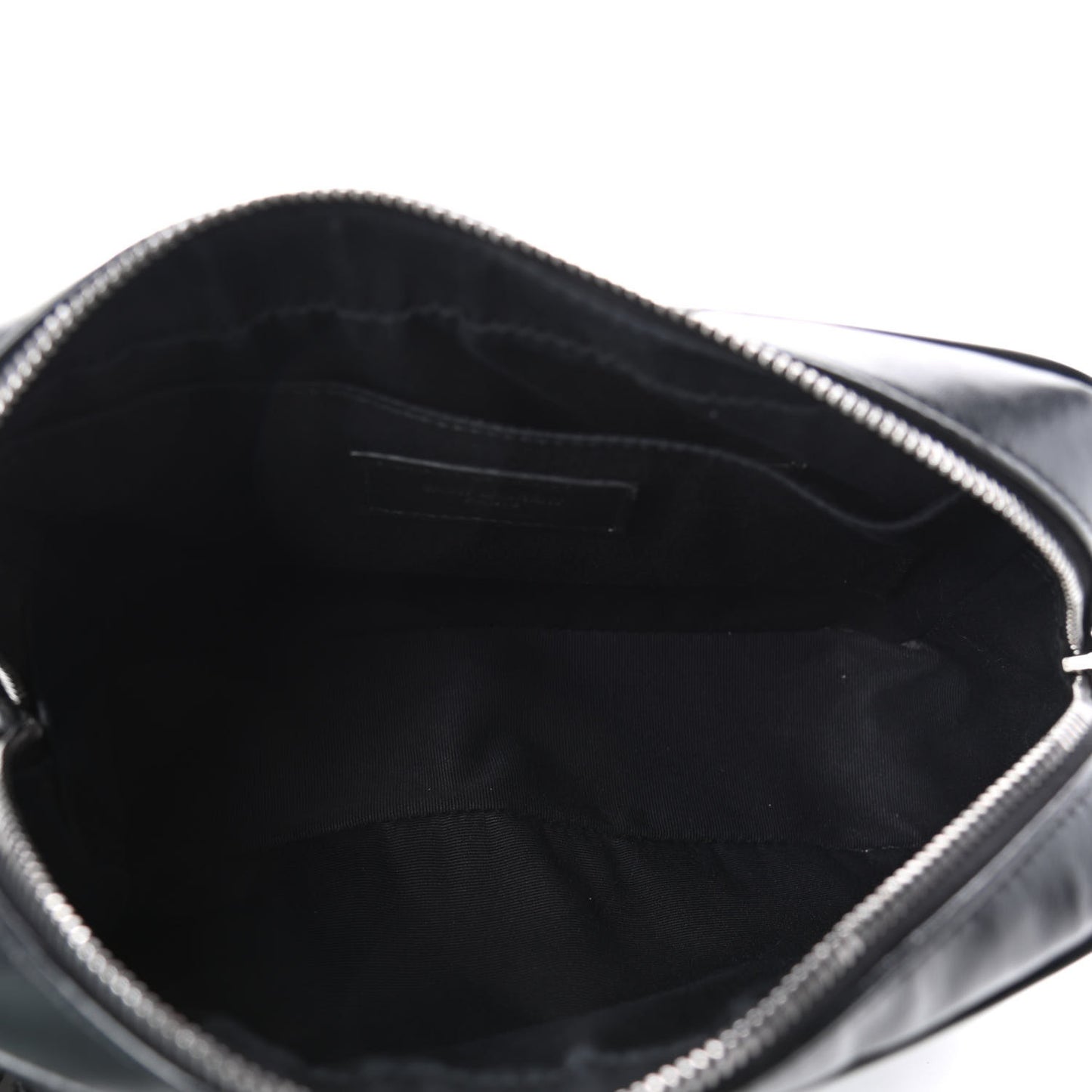 Calfskin Matelasse Monogram Lou Camera Bag Black