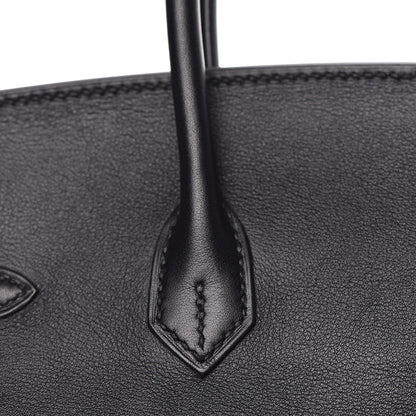 Hermes Swift Birkin 25 Black 32 of 38