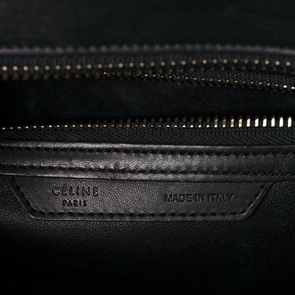 Celine Felt Smooth Calfskin Micro Tri-Color Luggage Brown Black 6 of 15