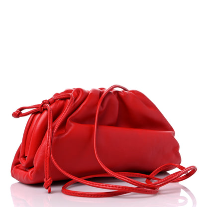 Bottega Veneta Butter Calfskin The Mini Pouch Red 3 of 13