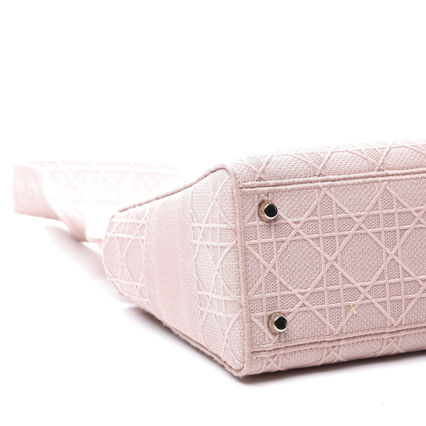 Canvas Embroidered Medium Lady D-Lite Bois De Rose