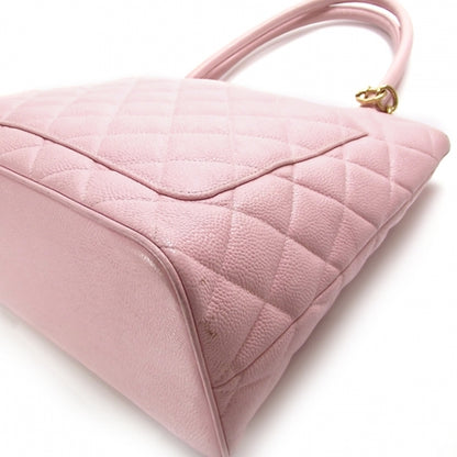 Chanel Caviar Medallion Tote Pink 5 of 12