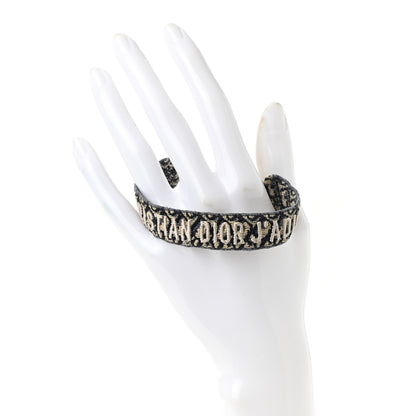 Christian Dior Woven Cotton J'Adior Friendship Bracelet Blue 2 of 3