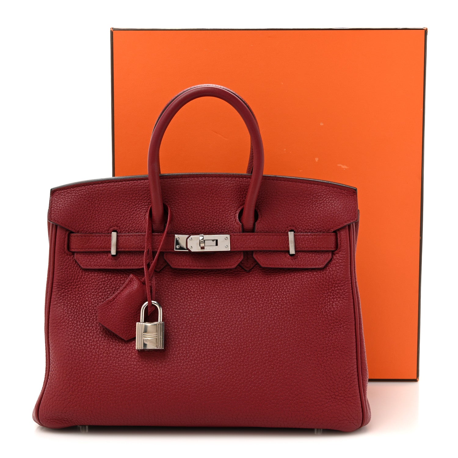 Hermes Togo Birkin 25 Rubis 12 of 12