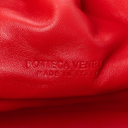 Bottega Veneta Nappa Maxi Intrecciato The Pouch Oversized Clutch Bright Red 6 of 11