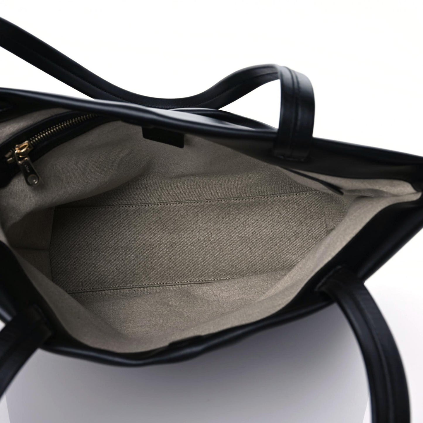 Calfskin Judy East West Tote Black