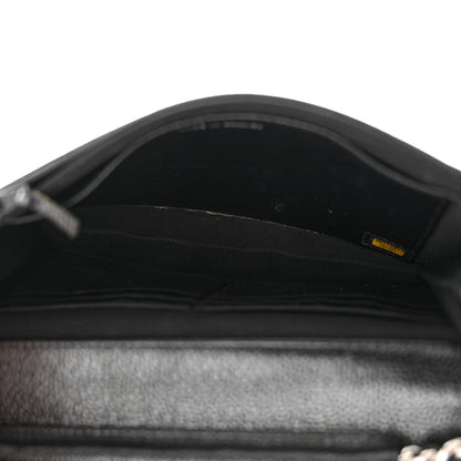 Chanel Caviar Timeless CC Wallet On Chain WOC Black 5 of 13